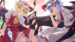 Touhou Vampires red eyes