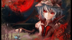 Touhou Vampires red eyes