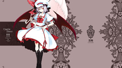 Touhou Vampires Umbrellas remilia