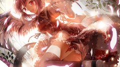 Touhou wings animal ears