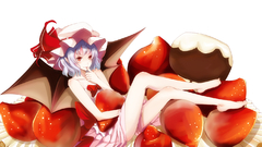 Touhou wings dress tongue