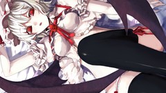 Touhou wings panties Ribbons