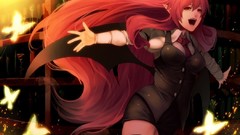 Touhou wings redheads Library