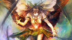 Touhou wings skirts reiuji