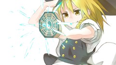 Touhou yellow eyes kirisame