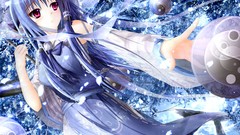 Touhou yin yang blue