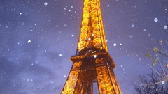 Tower Christmas Eiffel