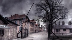 Towns lonely Auschwitz