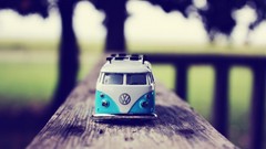 Toys cars caravan scale models