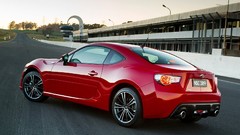 Track cars roads red cars Coupé Toyota 86 GTS