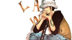 Trafalgar Law Simple Background One Piece (anime)