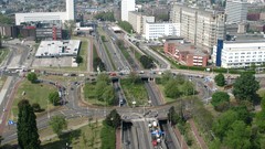 Traffic streets overview cityscapes Rotterdam