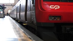train lisbon railway train station vehicle