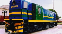 Train rffsa blue-train locomotiv