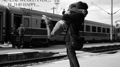 Train stations monochrome lovers