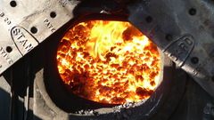 Train steam high Resolution firebox