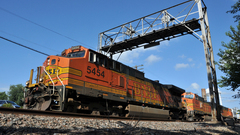 Trains diesel locomotives