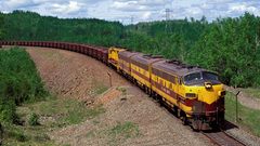 Trains railroad tracks vehicles