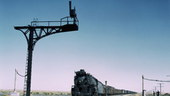 Trains railroad tracks vehicles