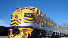 Trains railroad tracks vehicles