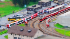 Trains tilt-shift