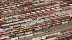 Trains train stations vehicles