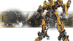 Transformers bumblebee white background