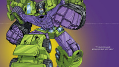 Transformers hook Devastator