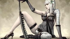 Transgender bare shoulders video