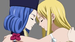 Transparent blue hair fairy tail vectors Heartfilia Lucy Juvia 