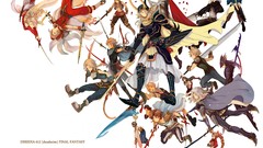 Transparent Final Fantasy square enix fantasy art dissidia