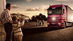 Transportation Mercedes-Benz trucks vehicles Mercedes Benz 