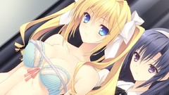 Trap anime girls suzuhira hiro game cg Tsuki ni Yorisou Otome 