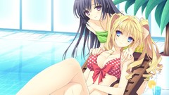 Trap anime girls suzuhira hiro game cg Tsuki ni Yorisou Otome 