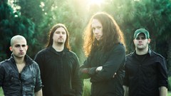 Trees band Men Green metal sunny blurred trivium thrash metal 