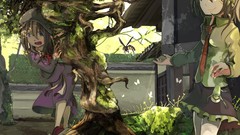 Trees Butterflies dress tie hats Frogs houses schoolgirls bows 