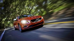 Trees cars Volvo Volvo S60 Swedish car