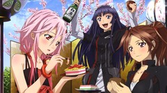 Trees clouds text branches food dress alcohol red eyes coat 