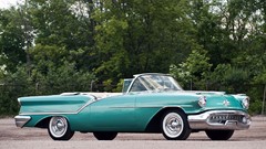 Trees convertible Oldsmobile