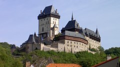 Trees Czech Republic architecture Medieval Karlstejn Castle
