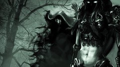 Trees dark elves world of warcraft Dark Elves fantasy art 