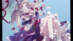 Trees dress Umbrellas hats socks gloves Ribbons bows blondes 