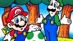 Trees eggs Mario nintendo yoshi forests Luigi artwork video 
