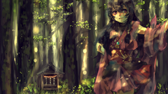 Trees forests demons horns