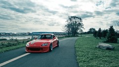 Trees grass tuning cars honda s2000