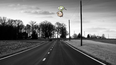 Trees Invader Zim roads