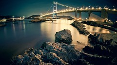 Trees multicolor cityscapes Yiu Yu Hoi