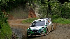 Trees New Zealand Ford Drift roads rally races racing forests 