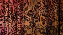 Trees patterns calligraphy backgrounds wood texture