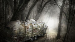 Trees post-apocalyptic forests ghosts